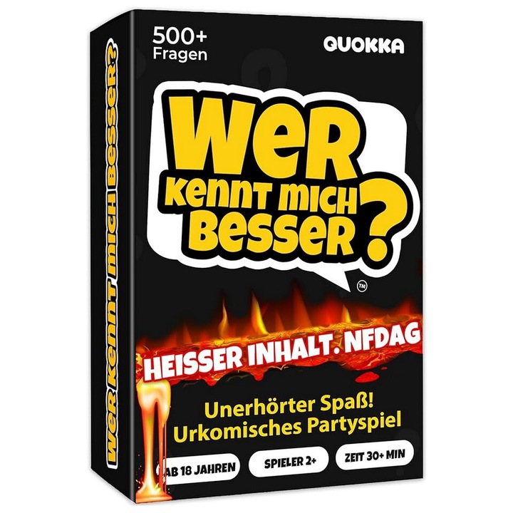 Joc de carti pentru adulti, Cine ma cunoaste mai bine?, in Limba Germana, Quokka