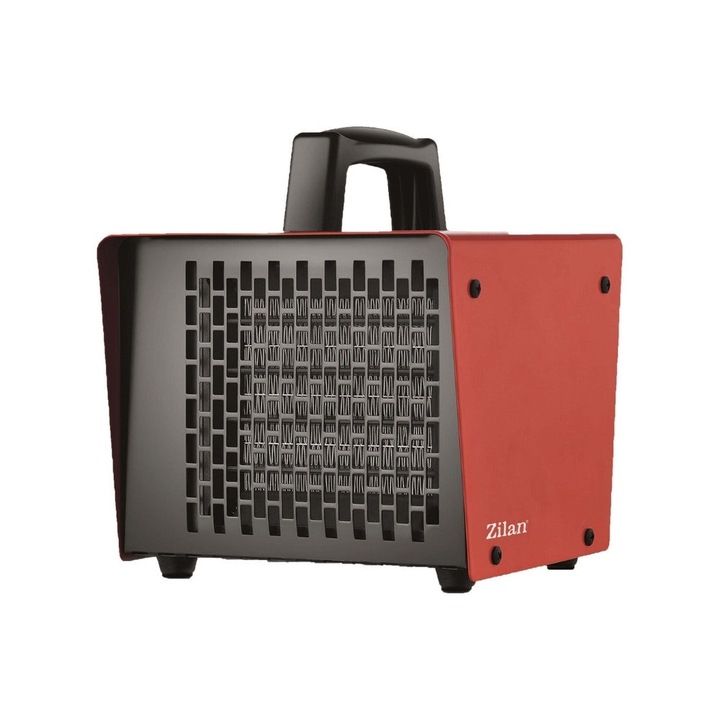 Aeroterma Ceramica, ZILAN, - 3000W, Protectie Supraincalzire, Silentios, Aer Rece