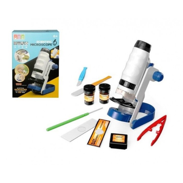 Microscop cu accesorii, SWEDE, 250x160mm, set