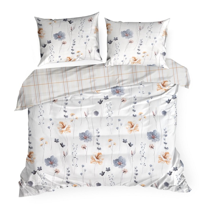 Ágynemű LEA10 220 x 200 cm Eurofirany fehér