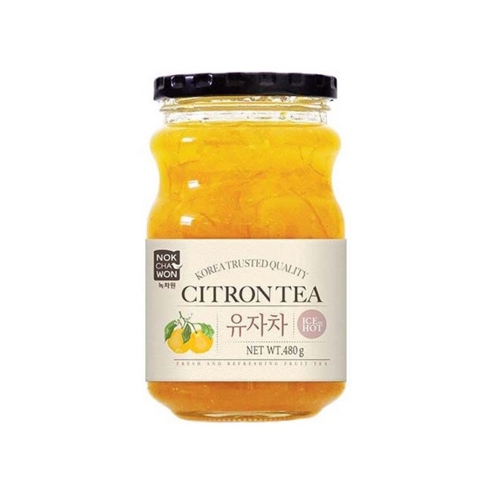 Ceai cu Yuzu 480g, Nokchawon, 50% citrice, Korea de Sud