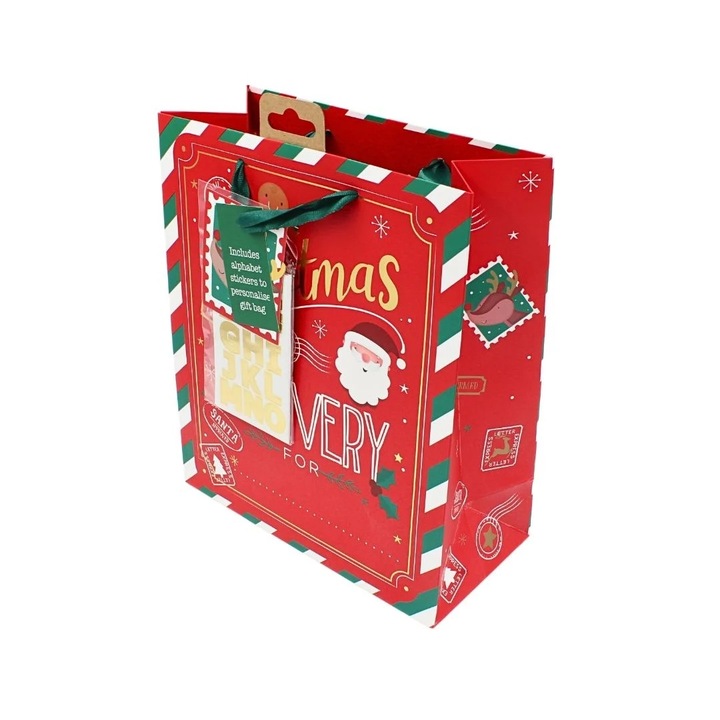 Подаръчна торбичка, Хартиена, колекция Clairefontaine от Eurowrap, 33x26, 5 см, 14 см