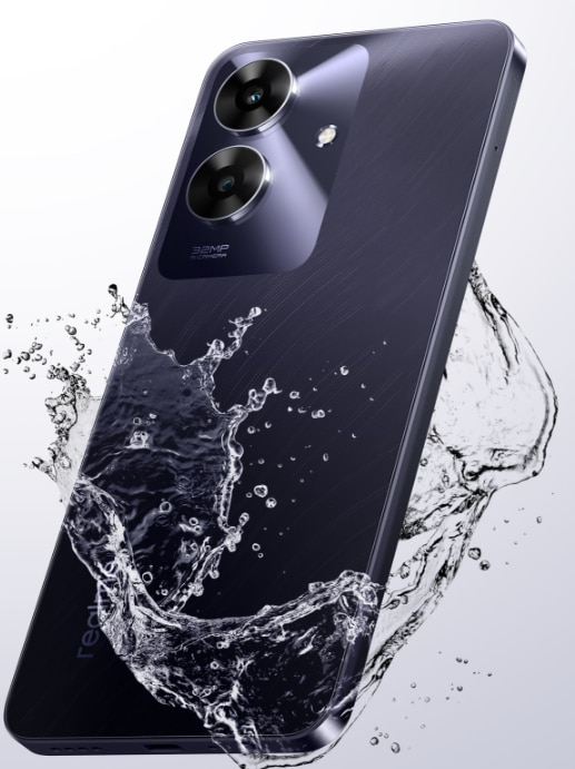 Telefon mobil realme Note 60, 6GB RAM, 128GB, 4G, Marble Black