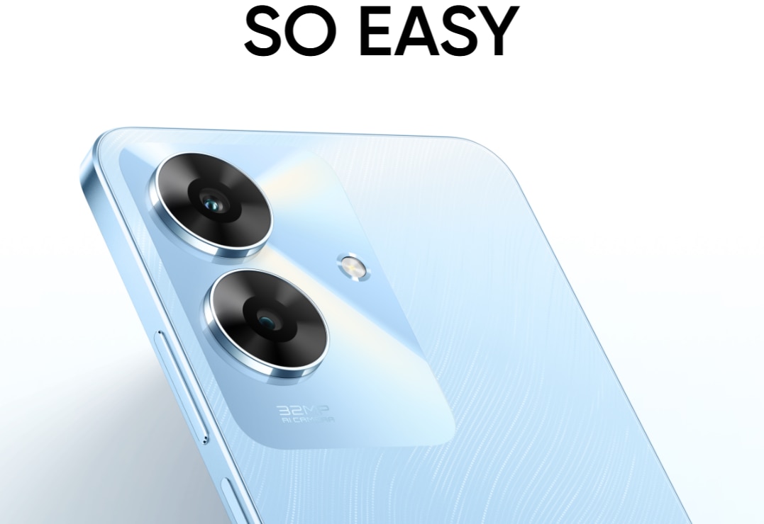 Telefon mobil realme Note 60, 4GB RAM, 128GB, 4G, Voyage Blue