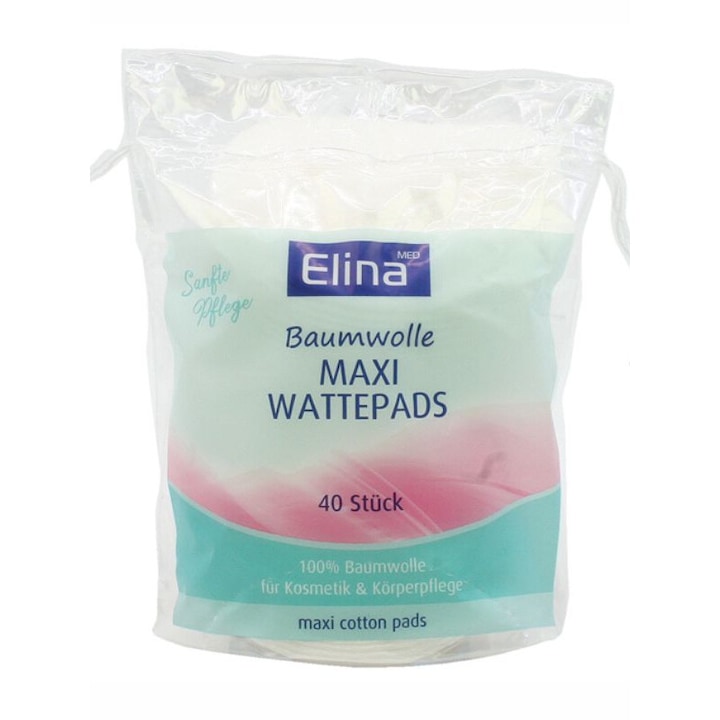 Dischete demachiante ovale 40 bucati Elina Med