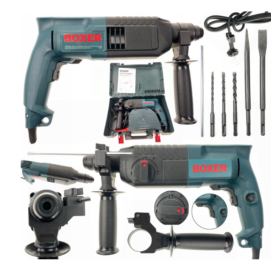 Ciocan rotopercutor, bormasina 2650w, Mandrina 26mm, Boxer - eMAG.ro
