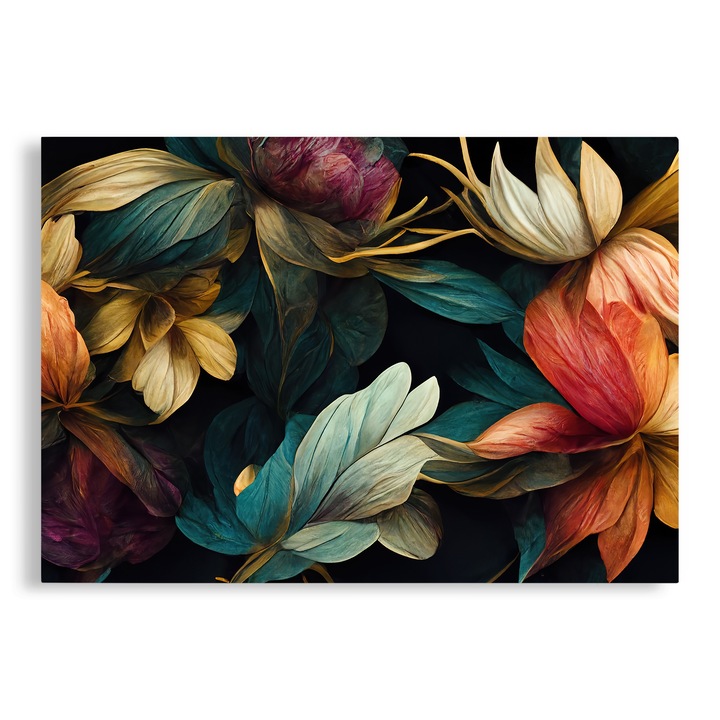 Tablou Canvas, Floral, Culori de Toamna, 70x100 cm
