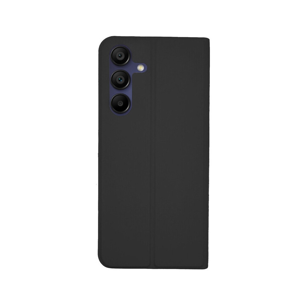Husa de protectie tip carte Cento Soho compatibila cu Samsung Galaxy A15 4G/A15 5G Negru Premium, Inchidere magnetica, Protectie Sporita, Anti soc, Anti zgarieturi, Functie de stand