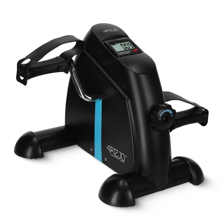 Bicicleta de exercitii de reabilitare a rotorului pentru brate si picioare EVO - Negru/Albastru