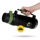 Termos turistic, Mountain Goat, pentru cafea si ceai, cu maner si cana, material otel inoxidabil, plastic de inalta calitate, dimensiuni 34 x 14 cm, rezista pana la 24 de ore, capacitate 2 L, Negru/Verde