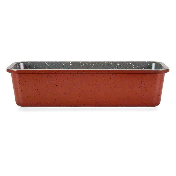 Torta/kenyér tepsi, kerámia bevonat, 31x11x8 cm, Anca