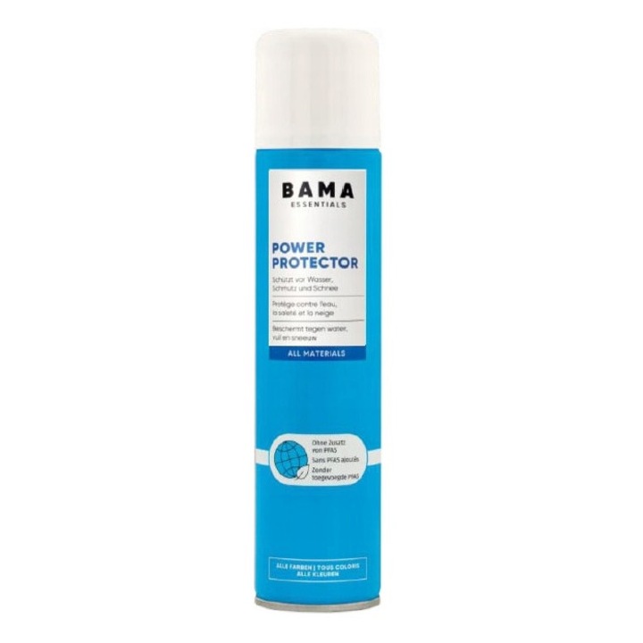 Impregnant pentru pantofi Bama Power Protector 300 ml, transparent, protectie impotriva apei si murdariei