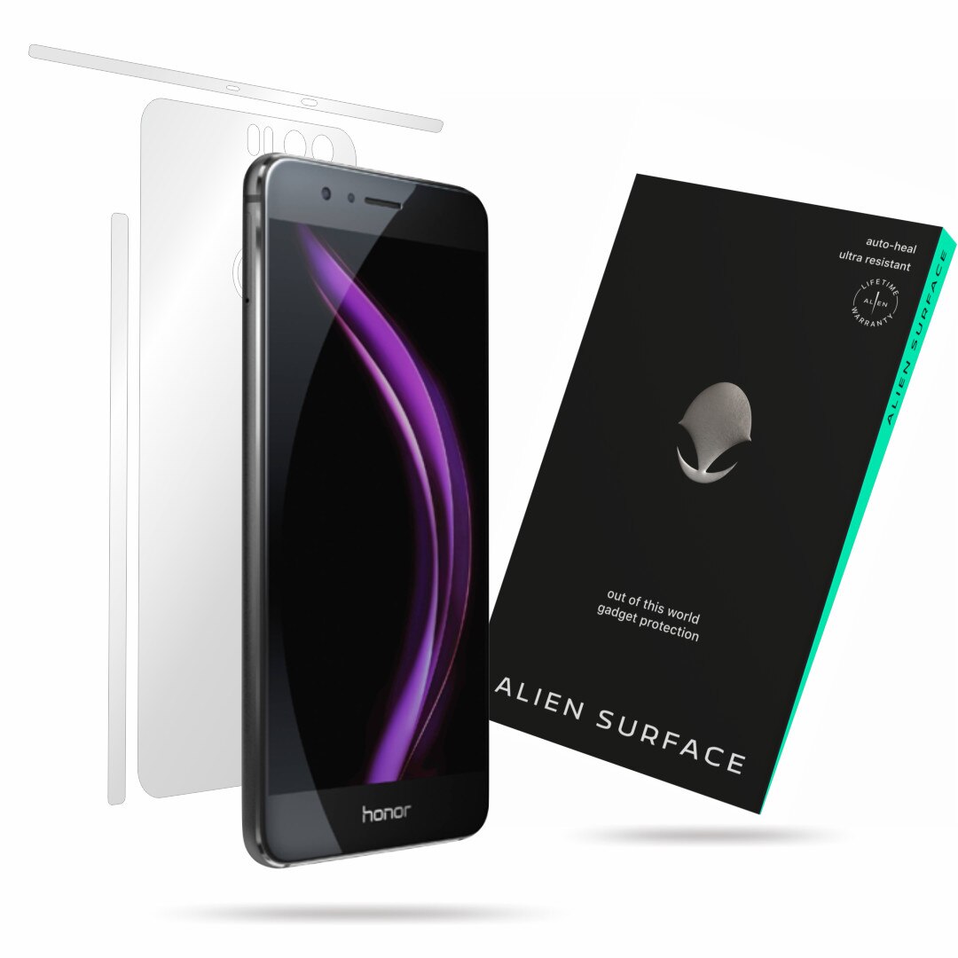 Folie Alien Surface, Huawei Honor 8, protectie spate, laterale