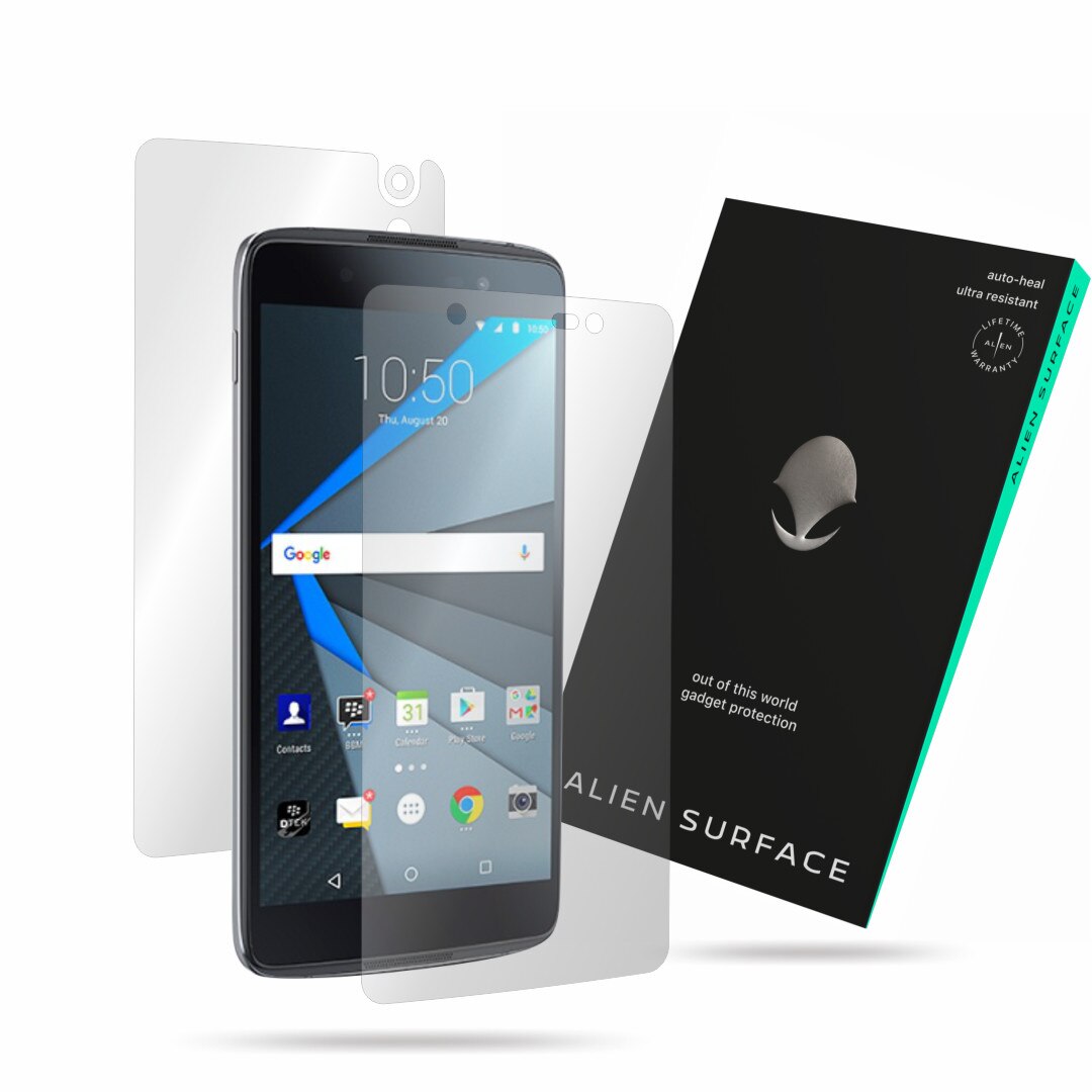Folie Alien Surface, BlackBerry DTEK50, protectie ecran, spate