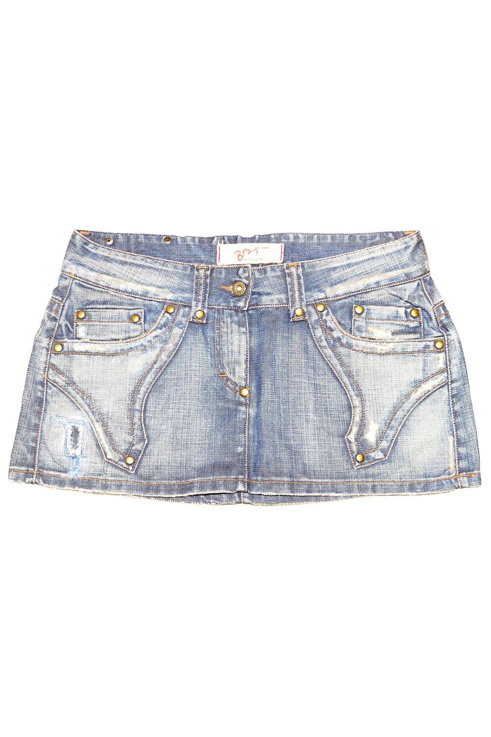 Fusta scurta, culoarea albastra, marimea 30