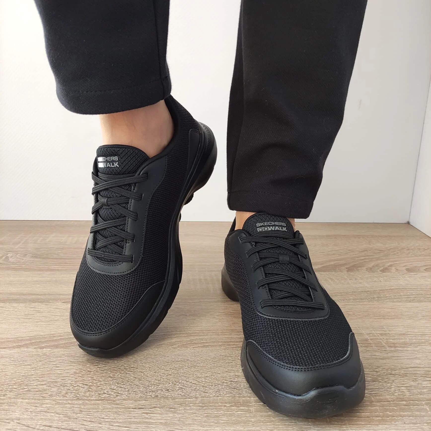 Pantofi Sport Barbati Skechers 216644 Bbk - 41, Negru - eMAG.ro