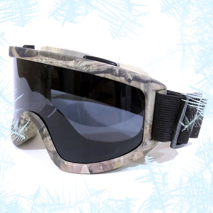 Ochelari de Ski, Dalip, Marime Universala, Protectie UV/Anti Vant, pentru Snowboard, PVC, Gri