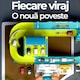 Set masinute cu volan si maneta de viteza Pitikot®, traseu, lift, pista, parcare, garaj, jucarie cu sunete si lumini, tematica dinozauri, electric sau manual, 3-6 Ani, Cadoul Ideal pentru Distractie si Invatare