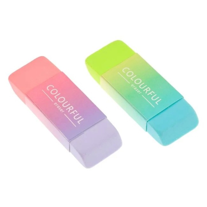 Nyland® Colorful Ombre radír 7,5cm - 2db