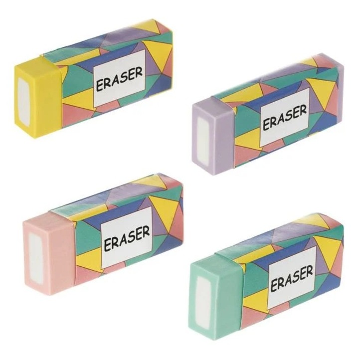 Különböző pasztell színű Nyland® radírok - 4 db