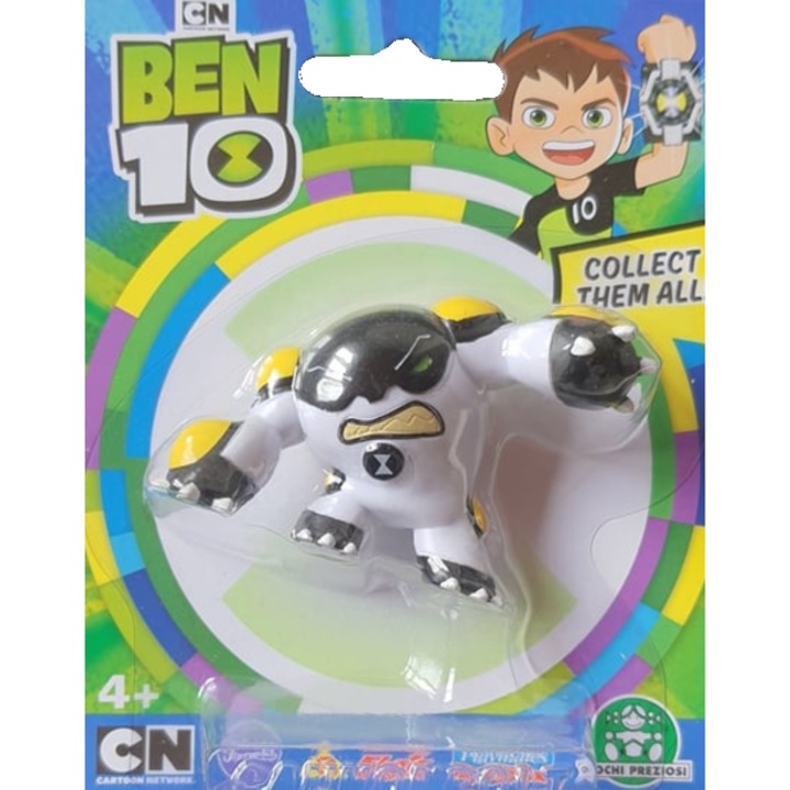 Figurina Ben 10 - Mini Cannonbolt,5 cm, 4 ani+