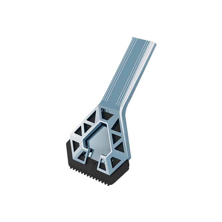 Racleta Auto Multifunctionala pentru Parbriz, Geamuri si Caroserie, Mini Ice Dominator, Universala, Ergonomica, 3 Lame cu Precizie, Anti-Alunecare, Compacta si Durabila, Usor de Utilizat, Dimensiune 23.5x4.3 cm, Culoare Albastru