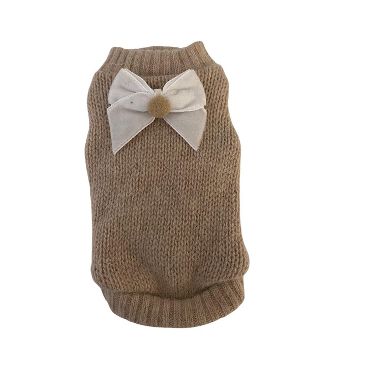 Pulover Puppy in Pon Pon - Caramel