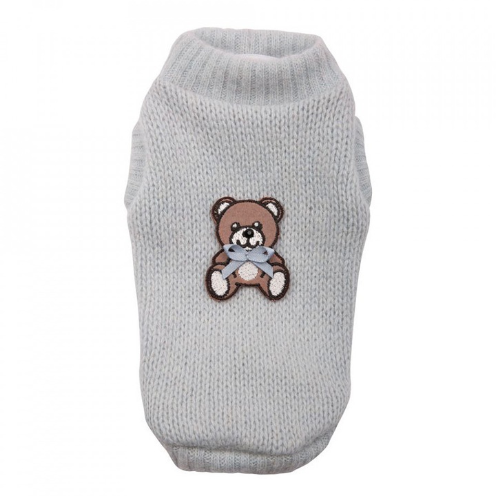Pulover Teddy Bear - XS - Albastru deschis