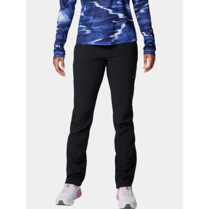 Softshell túranadrág COLUMBIA Vast Canyon, Női, Fekete