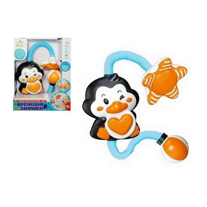 Fürdőjáték, pingvin zuhannyal, SWEDE, 320x240mm, szett