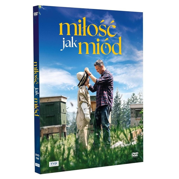 Milosc jak miod DVD, Telewizja Polska, comedie despre prietenie si dragoste, 10x10 mm, 2024