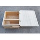 Casuta hranitor Arici XXL cu labirint interior, lemn masiv, 480 x 450 x 265 mm, Natural Timber