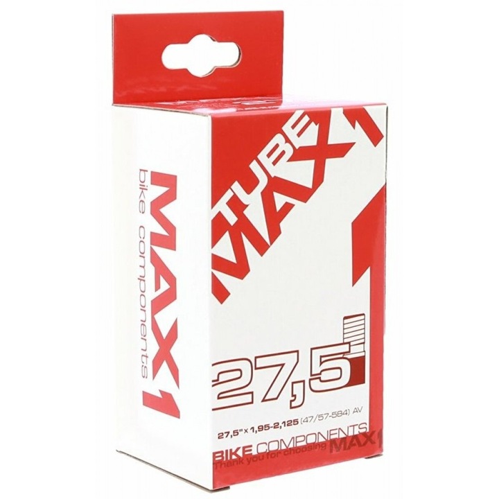 Kerékpárcső MAX1 27, 5×1, 95-2, 125 AVAX1 27, 5×1, 95-2, 125 AV autószelep