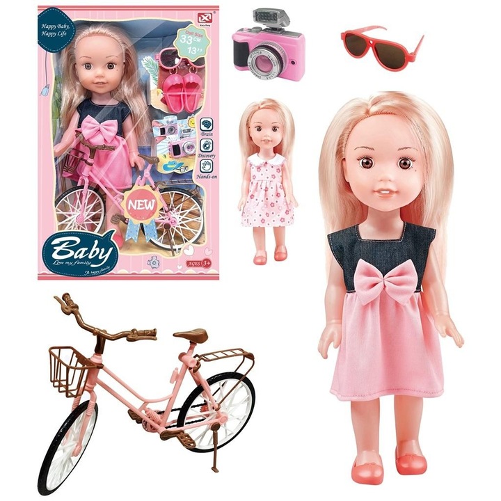 Trifox bicikli baba, 370x250mm, 3+ gyerekeknek