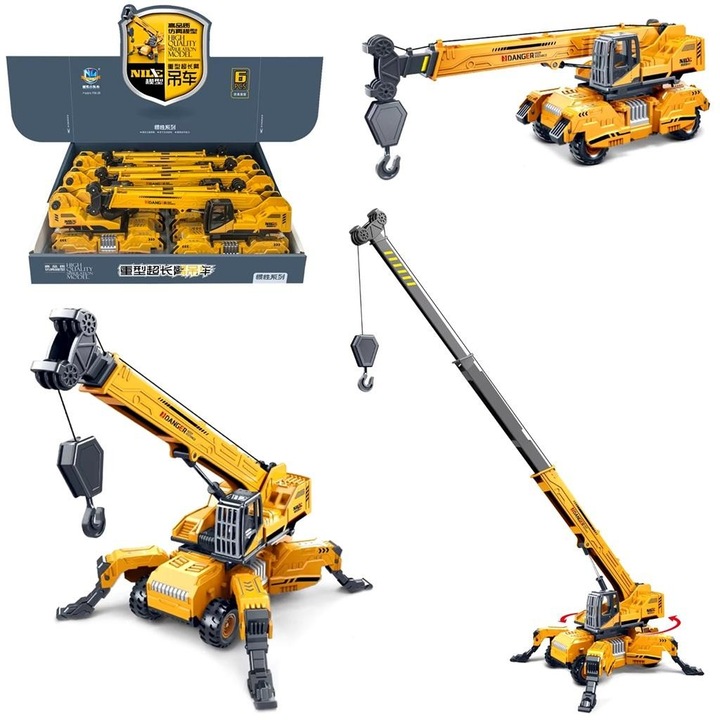 Macara de jucarie, Trifox, 260x90 mm, portocaliu/negru