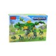 Конструктор Динозаври, LEAN TOYS, зелен, 21x15x5см
