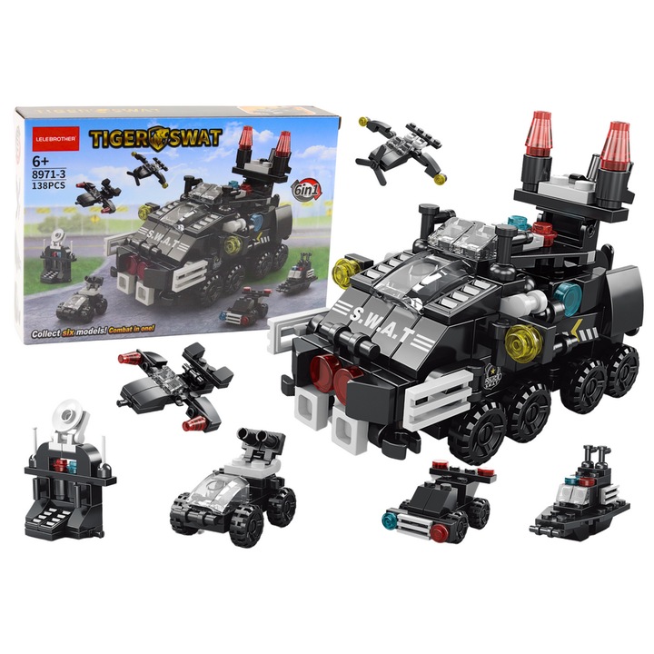 Конструктор LEAN TOYS, 138 елемента