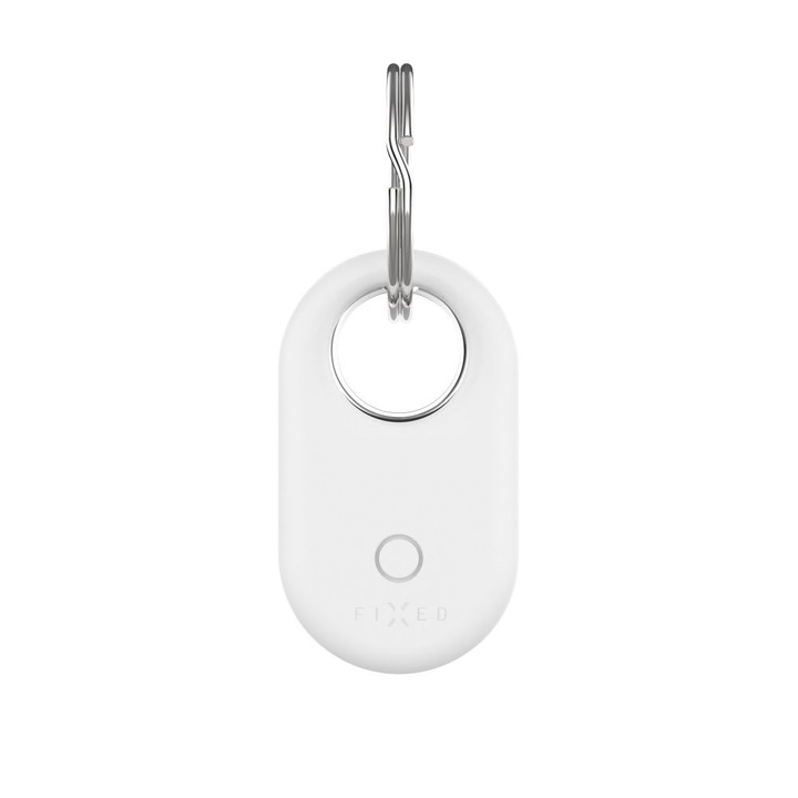 FIXED Silky szilikon tok Samsung SmartTag2-hoz, fehér
