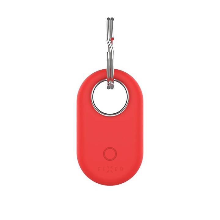 FIXED Silky szilikon tok, piros, Samsung SmartTag2-hoz