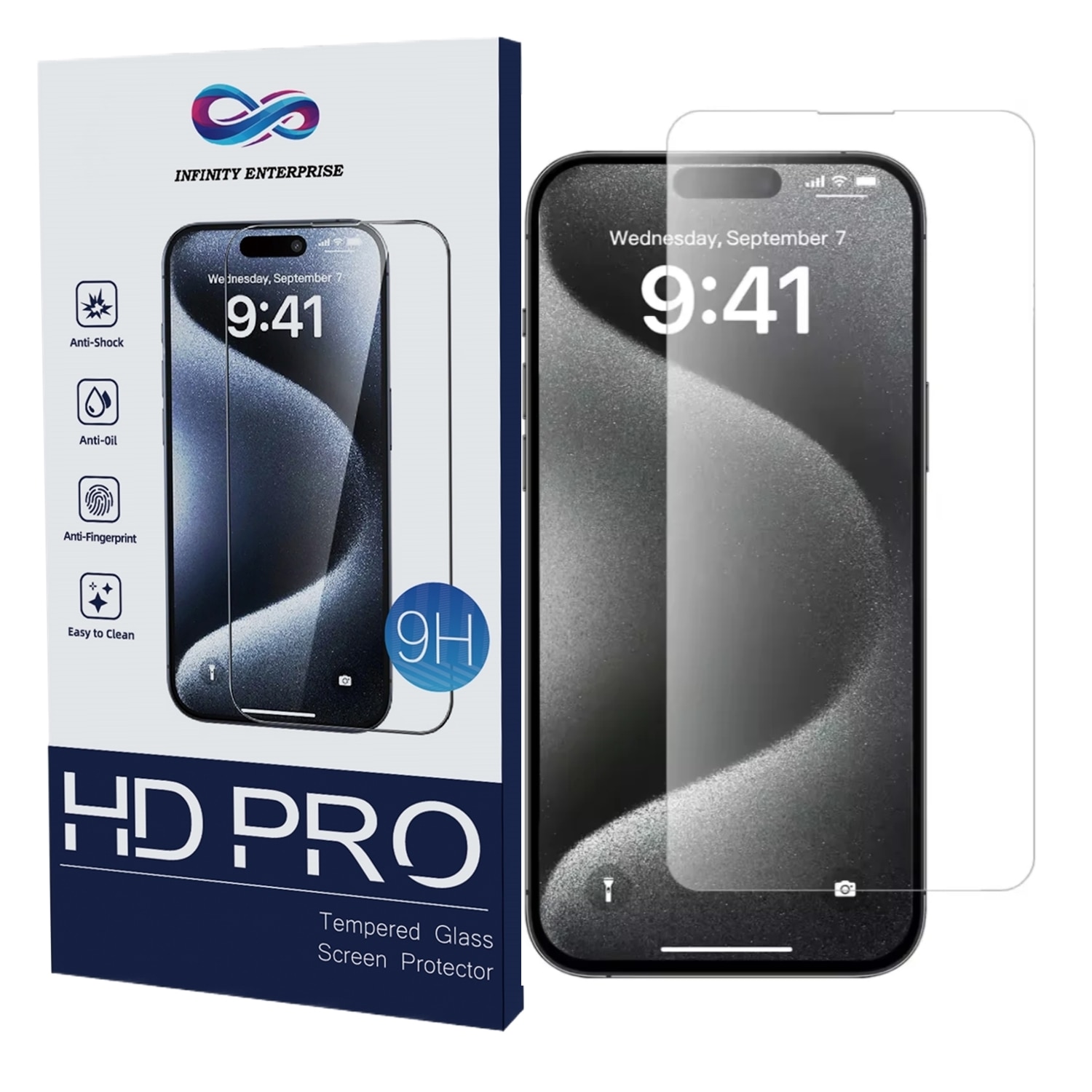 Folie Sticla securizata Infinity Enterprise pentru Xiaomi|Redmi Redmi Note 11, protectie Display, compatibila, Amprenta, 9H pentru ecran telefon Fata AntiShock, Flexibil, lipire Completa