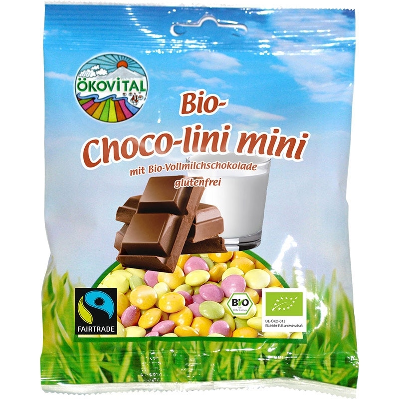 Drajeuri de ciocolata Choco-lini ECO 100 g - Okovital