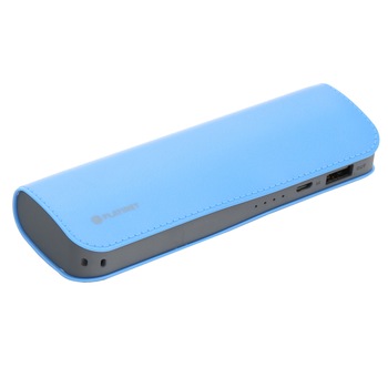 Acumulator extern Platinet, 7200 mAh, Cablu microUSB, Piele, Blue Acumulator extern Platinet, 7200 mAh, Cablu microUSB, Piele, Blue