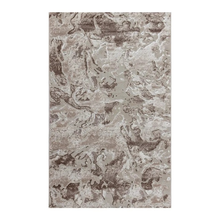 Covor Modern VESNA, Culoare BEJ / CREM, 80x150 CM, Cod: 39877A