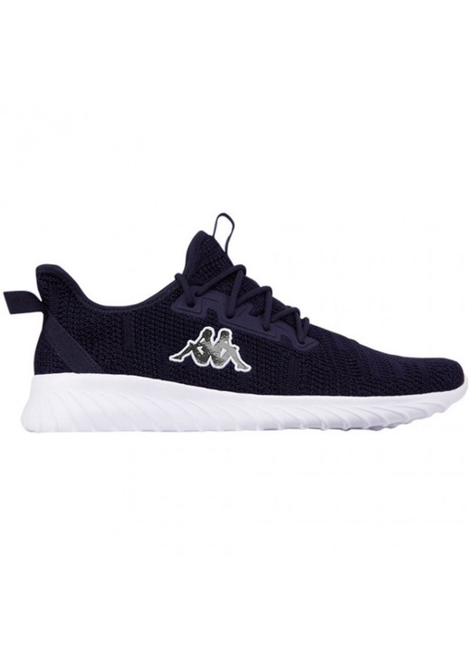 Unisex sportcipő 242961 6710, Kappa, Sötétkék/Fehér, Textil, 37 EU