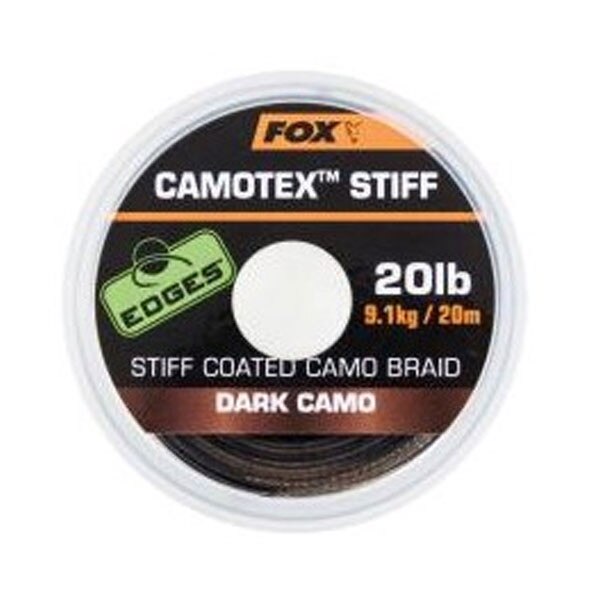 Fir textil FOX Edges Camotex Stiff 25lbs / Dark Camo