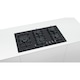 Plita incorporabila Bosch PPS9A6B90, Gaz, 5 zone de gatit, FlameSelect, 90 cm, Sticla negra