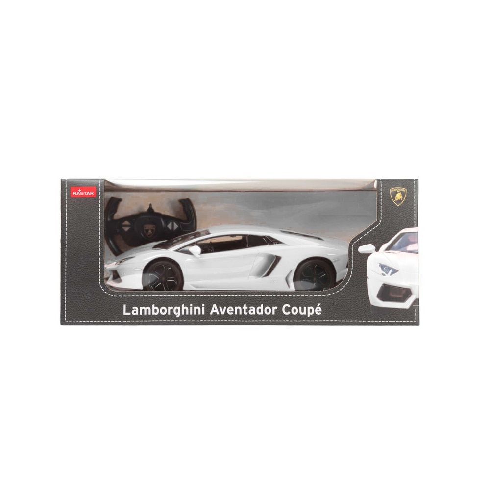 Masinuta RC 1:14 Rastar Lamborghini Aventador LP700, alb Masinuta RC 1:14 Rastar Lamborghini Aventador LP700, alb