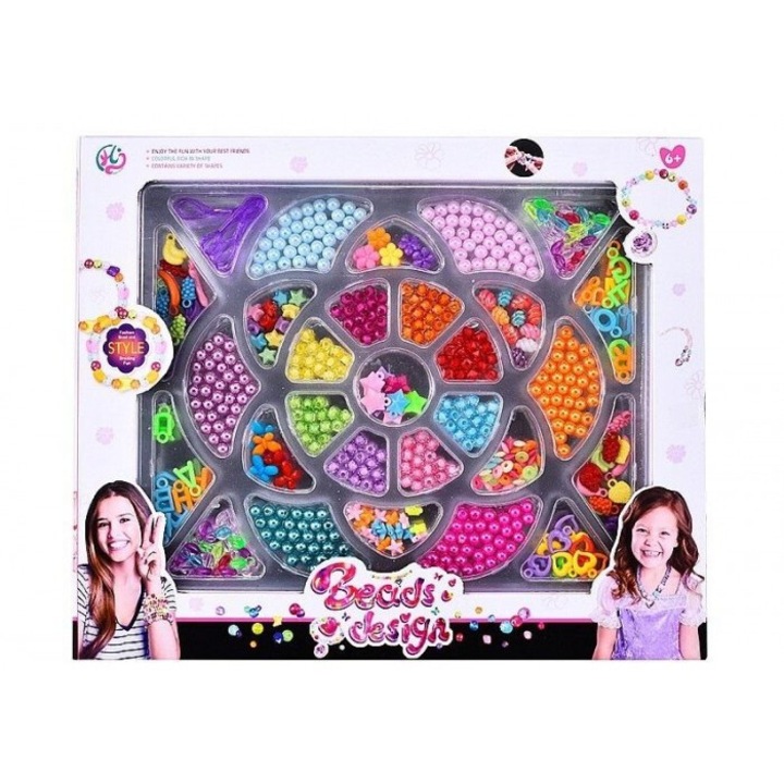 Set de margele, Adar, 370x310mm, 6+