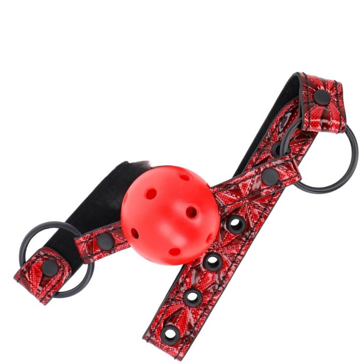 Комплект gag, KINK, модел топка 4,5 см, регулируем 42-60 см, многоцветен