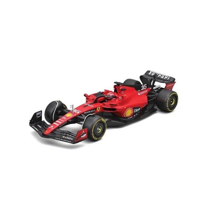 Ferrari F1 SF-23 #16 Charles Leclerc, autómodell, 175x279 mm, akril doboz